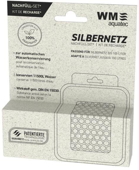 WM aquatec Silbernetz Nachfüll-Set, 100 Liter