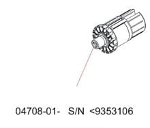 Walzenverschluss links ø60mm - Fiamma Ersatzteil Nr. 04708-01- - passend zu F45i L