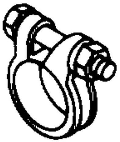 Webasto Rohrschelle für Air Top 2000, 25mm