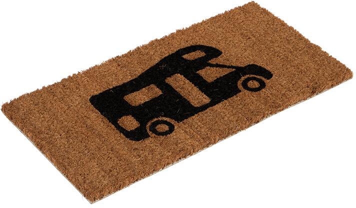 Bo-Camp Fußmatte, 60x40cm, braun, Camper