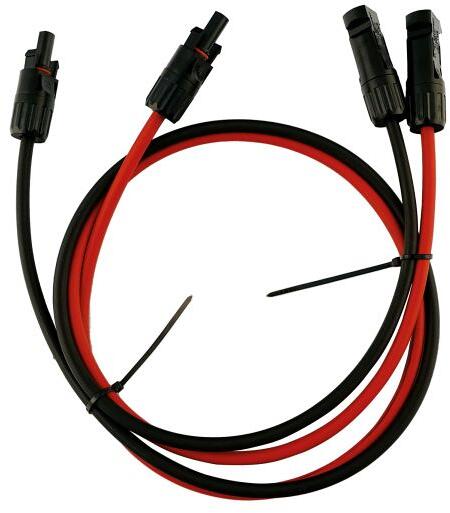 Lilie Solarleitung mit Stecker, für campere-Solarmodule, 1m