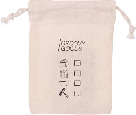 GroovyGoods Baumwollbeutel für feste Reiniger