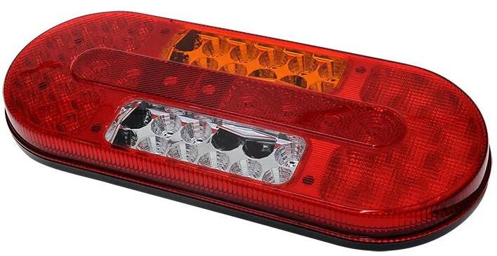 Pro Plus Rückleuchte 6 Funktionen, 54LED, 323x134mm, links