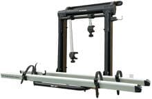 Br-Systems Bike-Lift Off Road Fahrradträger, 2 Fahrräder / E-Bikes, Edition black, Standard Rail