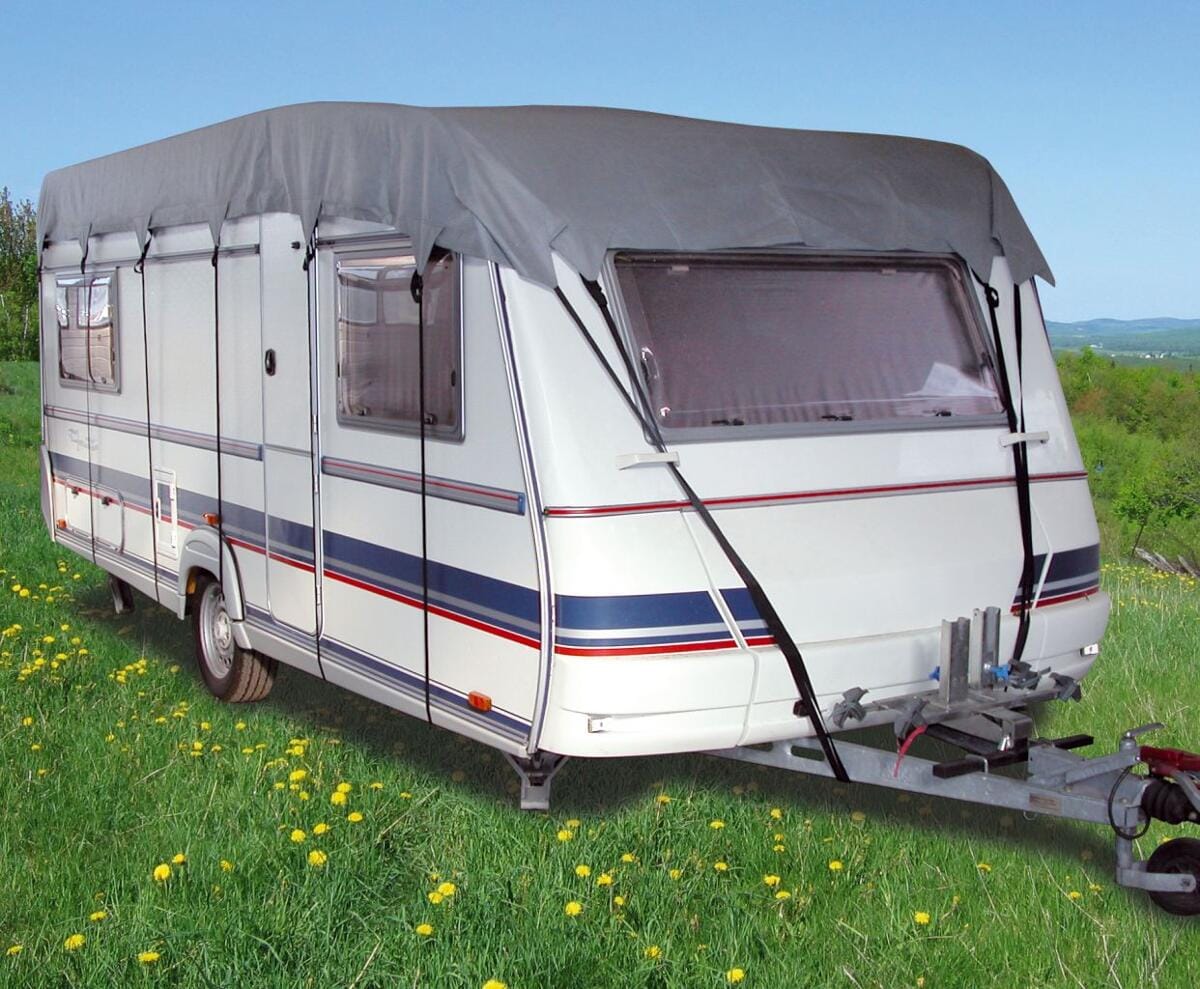Eurotrail Dachschutzplane, wasserabweisend, 450-500x300cm