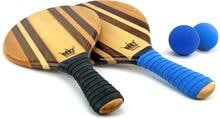 Vivere Frescobol Holzschläger Spiel, beach stripes