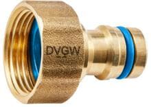 GEKA plus Hahnstecker Trinkwasser, MS DVGW BF EAN