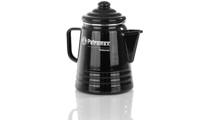 Petromax Perkomax Perkolator, Emaille, schwarz
