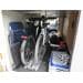 bike-holder COMFORT Black III Set inkl. Deckenschienen PRO & Bodenplatten Gr. M - für 2 Fahrräder