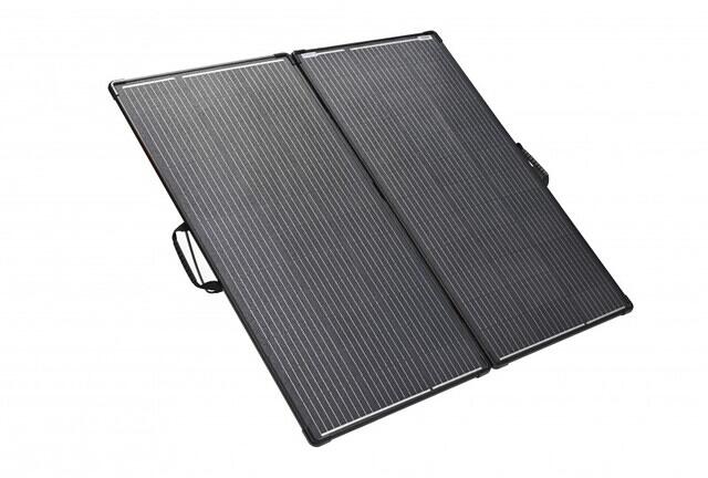 Antarion Solarpanel, 2x110W, faltbar, schwarz