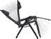 Crespo AP/432-AS-60 Relaxsessel, grau