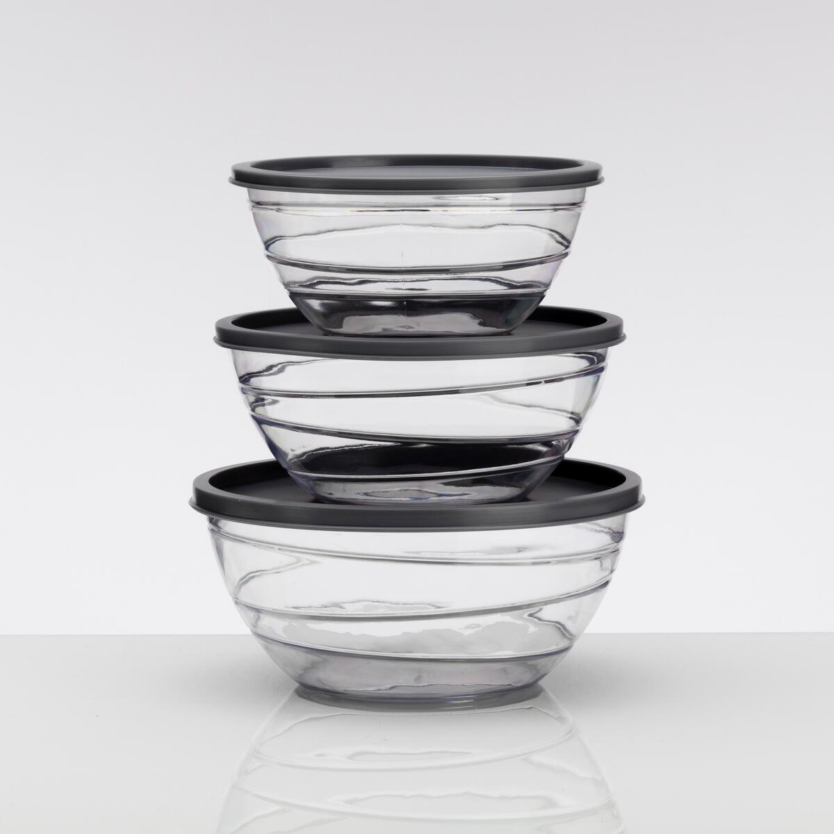 Flamefield Schalenset, 3-teilig, grau