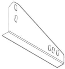 Carbest Schmalspur-Chassis-Adapter für AL-KO Vario III/AV, 2 Stück