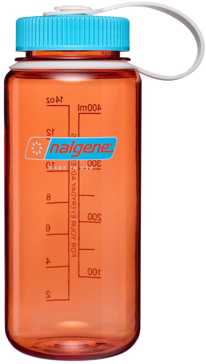 Nalgene WH Sustain Trinkflasche, 500ml, flame with blue atoll