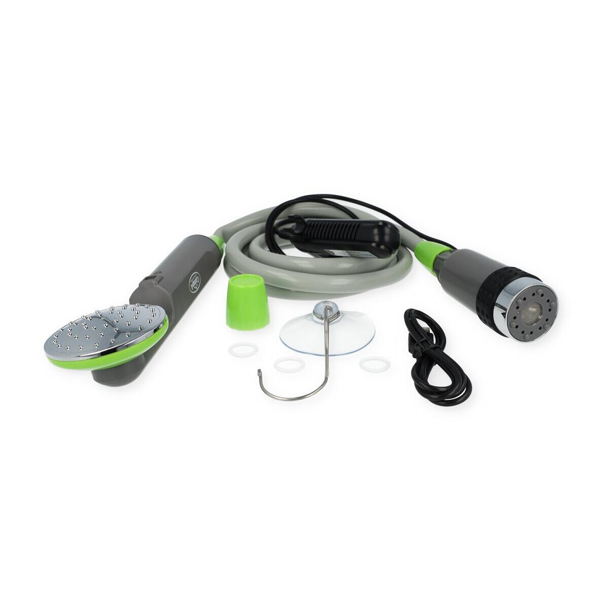 Semptec Campingdusche USB: Akku-Camping-Dusche mit Tauchpumpe