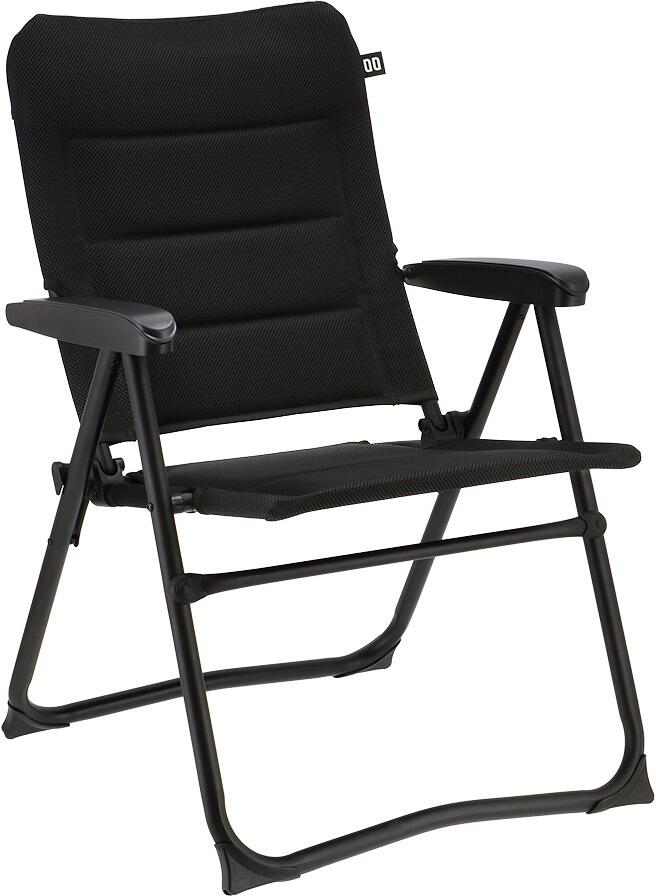 Travellife Barletta Compact Campingstuhl, schwarz