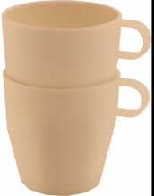 Travellife NOVA vanilla Henkeltasse, 32 cl, 2er-Set, Vanille