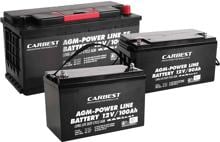 Carbest  Power Line AGM-Batterie