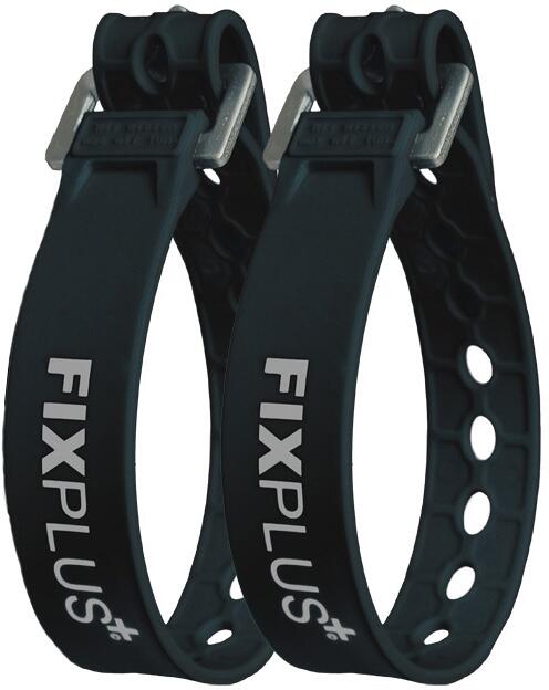 Fixplus Spannband, 35cm, schwarz, 2er Set