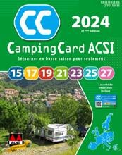ACSI CampingCard 2024 inkl. Spezialführer, französisch
