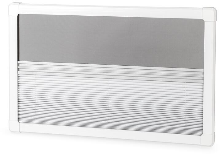 Carbest MultiFrame Fenster-Innenrahmen mit Verdunkelung und Moskitoschutzrollo, weiß, 764x554mm