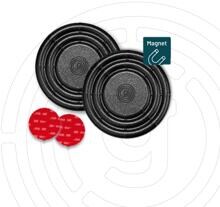 Gelmags MagUp-Pad S, Ø7cm, 2er-Pack, schwarz