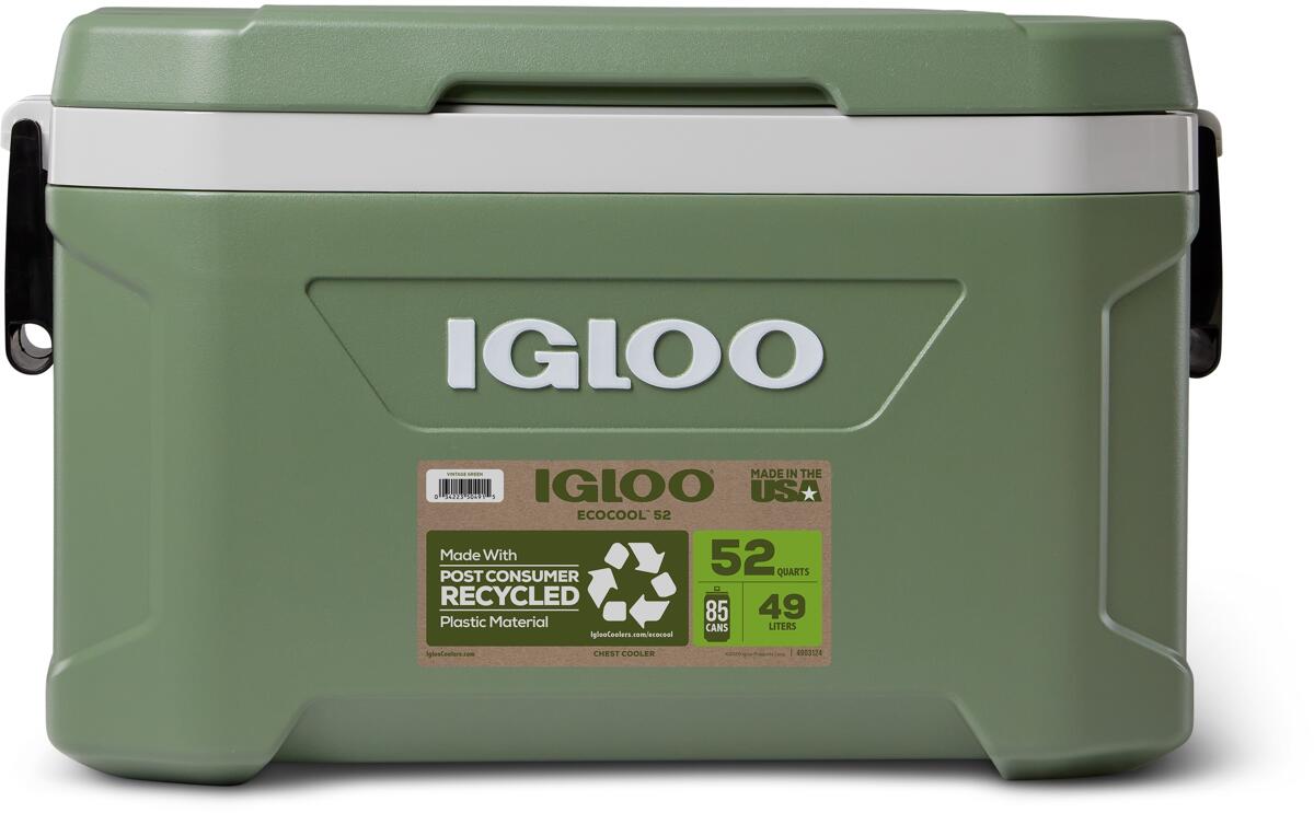 Igloo Ecocool Kühlbox, 49L, grün