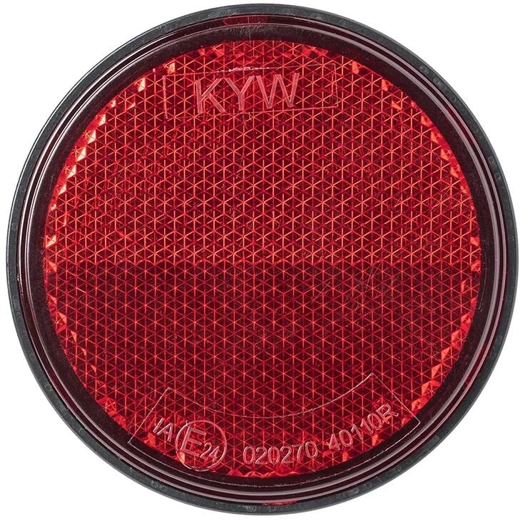 Pro Plus Reflektor mit 5mm Bolzen, 60mm, rot