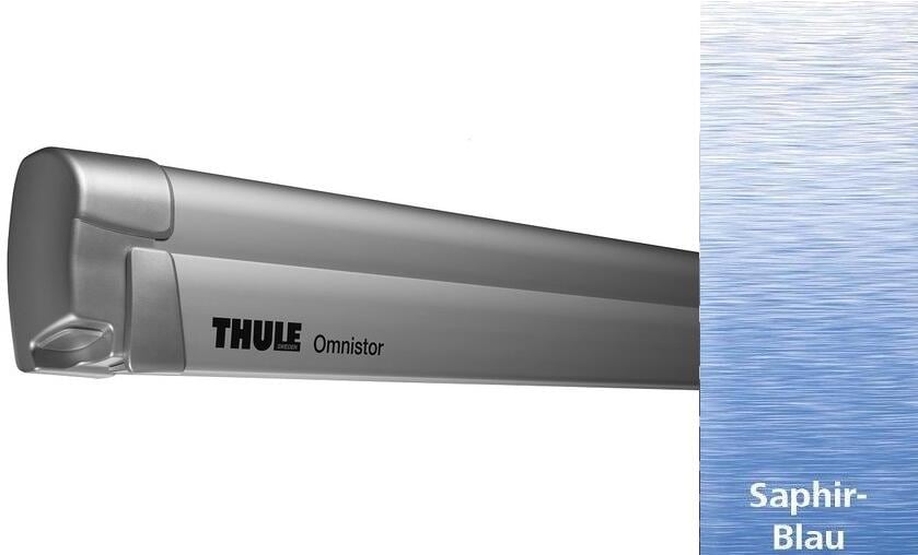 Thule Omnistor 8000 Markise eloxiert, 550cm, Saphir Blau
