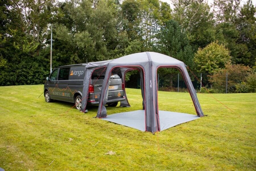 Heckzelt Tailgate Hub Low Buszelt Camping SUV Van Zelt Bus Vorzelt 3000 mm  VANGO - DECATHLON