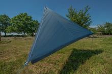 Bent Zip Protect Canvas Single verbindbares Sonnensegel, 250x250cm, dunkelblau