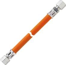GOK Schlauchleitung Gas PS10bar, KST, G1/4LH ÜM x RVS8, 1000mm, SV