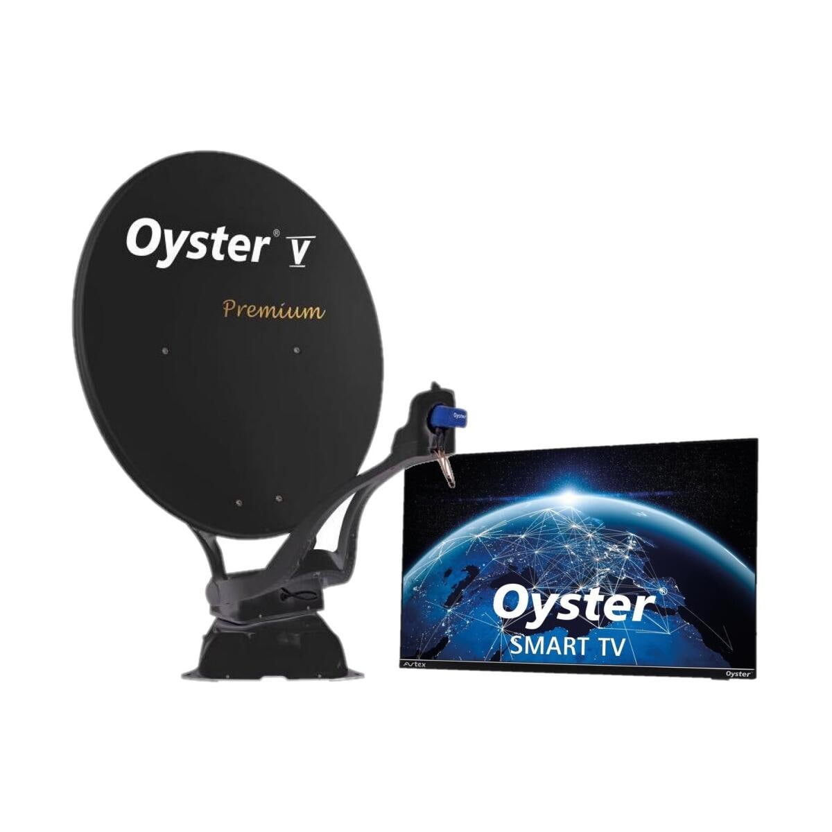 TEN HAAFT Automatische Sat Anlage Oyster V Premium und Oyster Smart TV 24