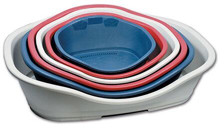 Hundebett, rutschfest, Gr. S, farblich sortiert