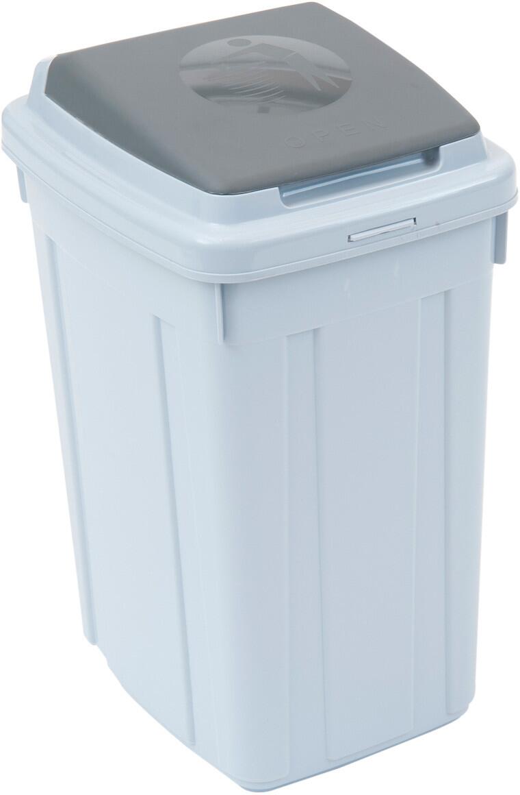 Wecamp Mülleimer, grau, 46 Liter