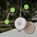 Camping Wagner MultiGlow Campingleuchte mit Lichterkette, aufrollbar, 10m
