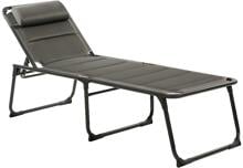 Travellife Barletta Campingliege, 2D-Mesh, dunkelgrau