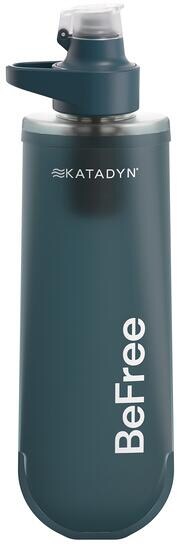Katadyn BeFree Filter AC Trinkflasche, 500ml, blaugrau