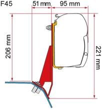 Fiamma F43/F45 Adapter für Ford Custom Custom V710, links
