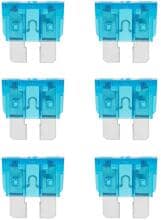 Pro Plus Standard Flachsicherungen, 15A, blau, 6 Stück