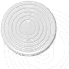 Gelmags M MagUp Antirutsch-Pad, Ø10cm, 2er-Set, Weiß