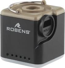 Robens Torrin 2in1 Luftpumpe, 2400mAh, kahki/schwarz