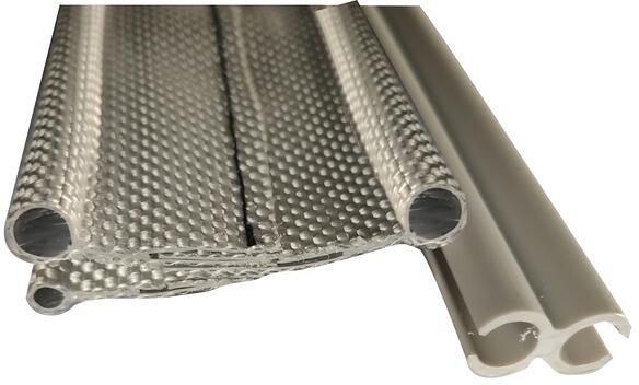 Reimo Travel Keder-Adapter, Ø5+8mm, 400cm, grau