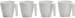 Flamefield Soft White Tassen, 4er Set