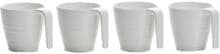 Flamefield Soft White Tassen, 4er Set