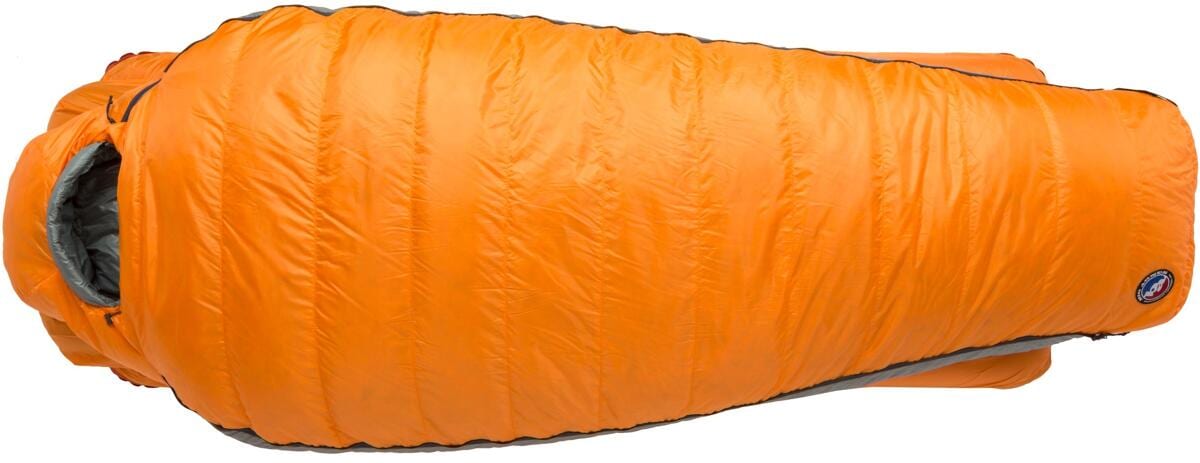 Big Agnes Torchlight EXP Schlafsack, Tangelo/Chinois Green, 198cm, 3°