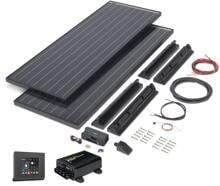 Büttner Elektronik Autarkie Kit Perfomance 2 Solar-Komplettanlage, 2x150Wp