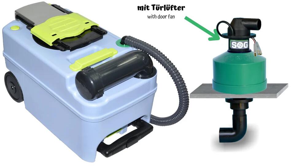 SOG Typ 3000A WC-Entlüftung für Dometic CT3000/CT4000, Bodenvariante