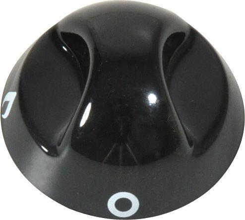 Bedienknopf, schwarz, 3 Stck. - Thetford Ersatzteil Nr. SSPA0918.BK - für Thetford Kocher Triangle Basic Line