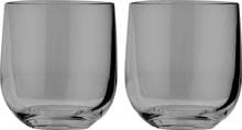 Brunner Cottery Trinkglas, 300ml, grau, 2er Set